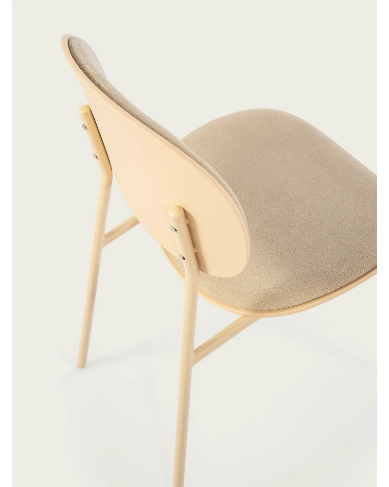Silla de comedor ergonómica y apilable - Carlotta FurnMod - 8