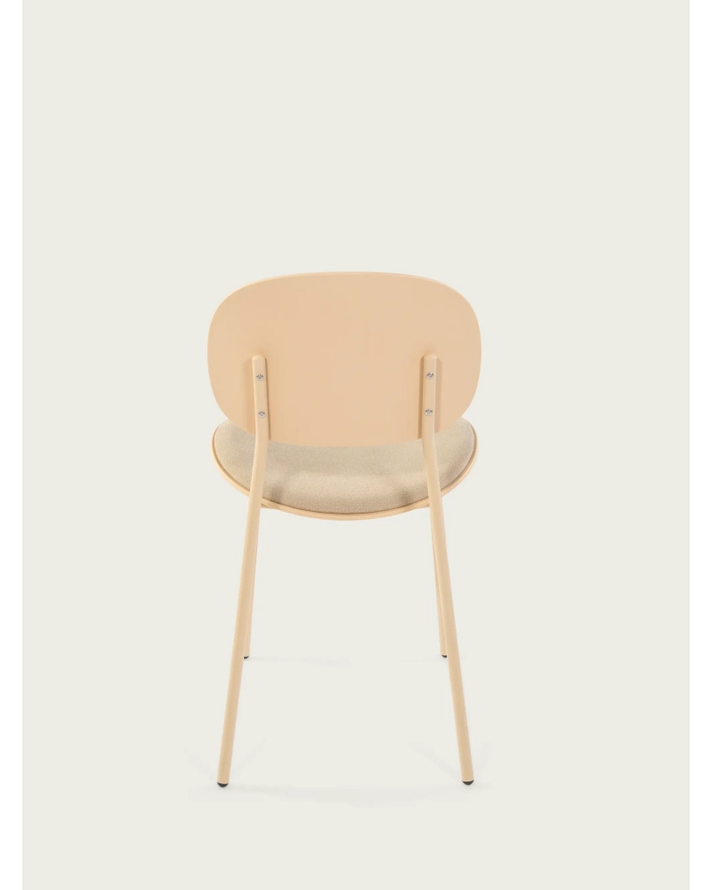 Silla de comedor ergonómica y apilable - Carlotta FurnMod - 10