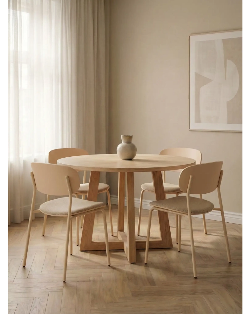 Sedia da pranzo ergonomica e impilabile - Carlotta FurnMod - 4