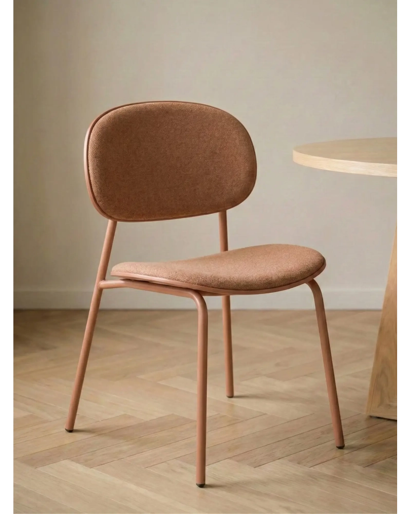 Ergonomic and Stackable Dining Chair - Carlotta FurnMod - 12