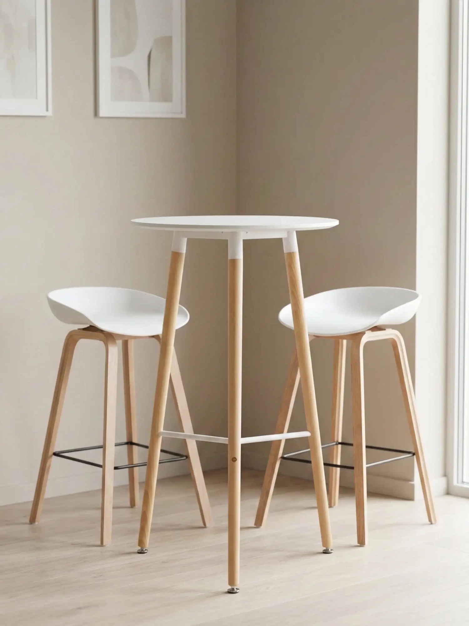 Nordic style højt bord (102 cm) - Palermo FurnMod - 1