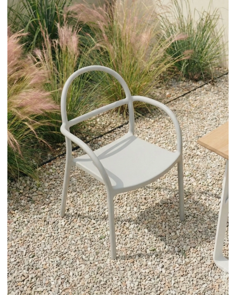 Stabelbar designstol til indendørs og udendørs brug - Masters FurnMod - 12