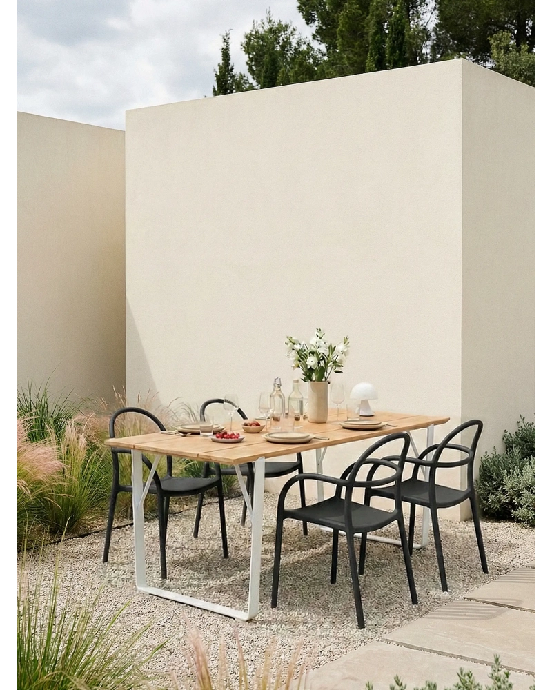 Scaun de design stivuibil pentru interior și exterior - Masters FurnMod - 4