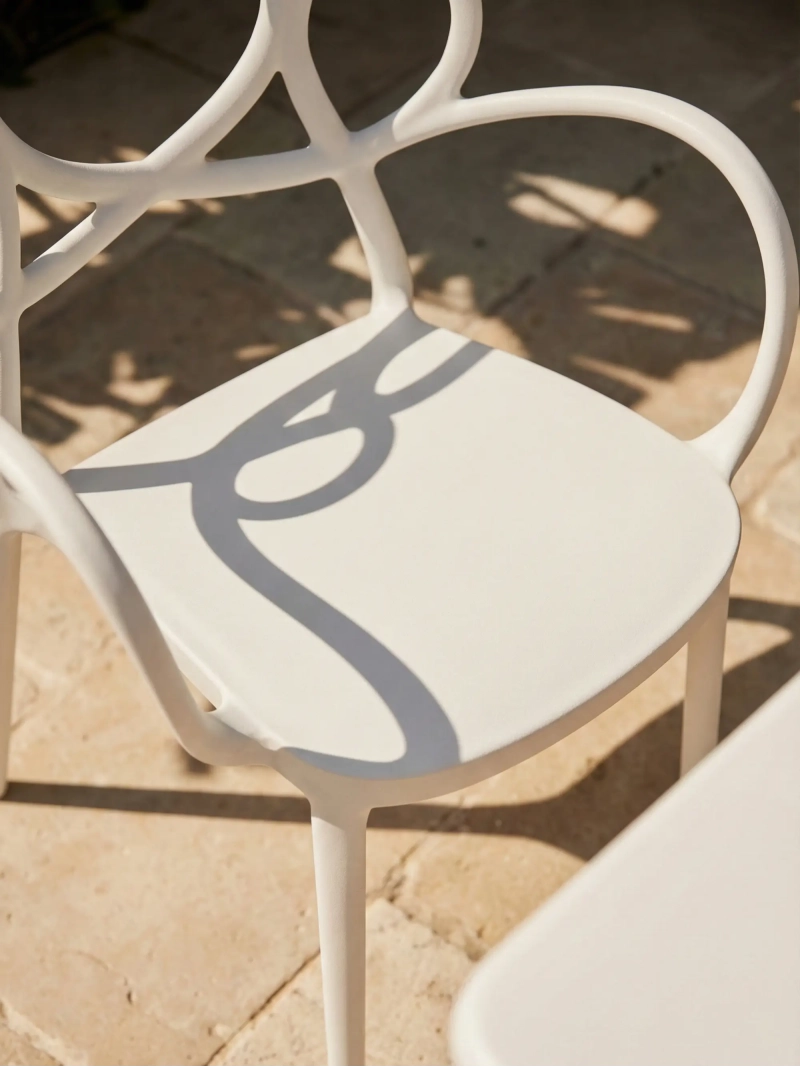 Oblikovalski stol z nasloni za roke, primeren za zunanjo uporabo - Dream FurnMod - 18