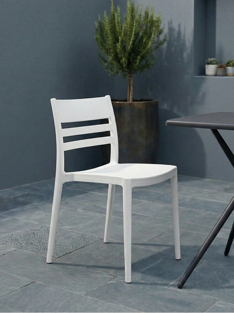 Chaise de salle à manger empilable - Creta FurnMod - 12