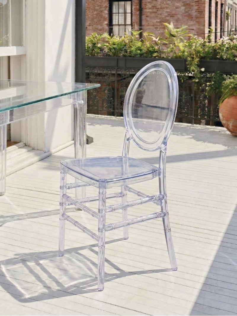 Silla clásica en policarbonato transparente - Ghost FurnMod - 1