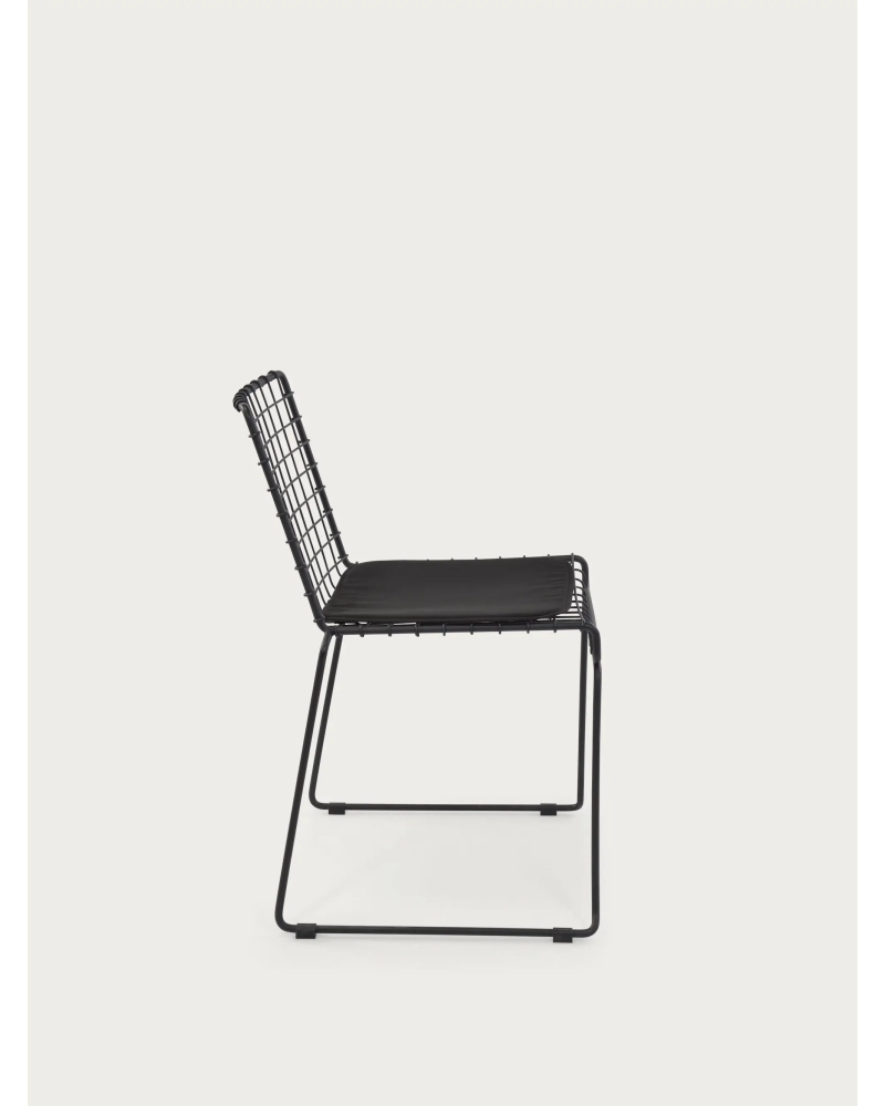 Silla de comedor industrial de acero para exterior e interior - Phuket FurnMod - 2