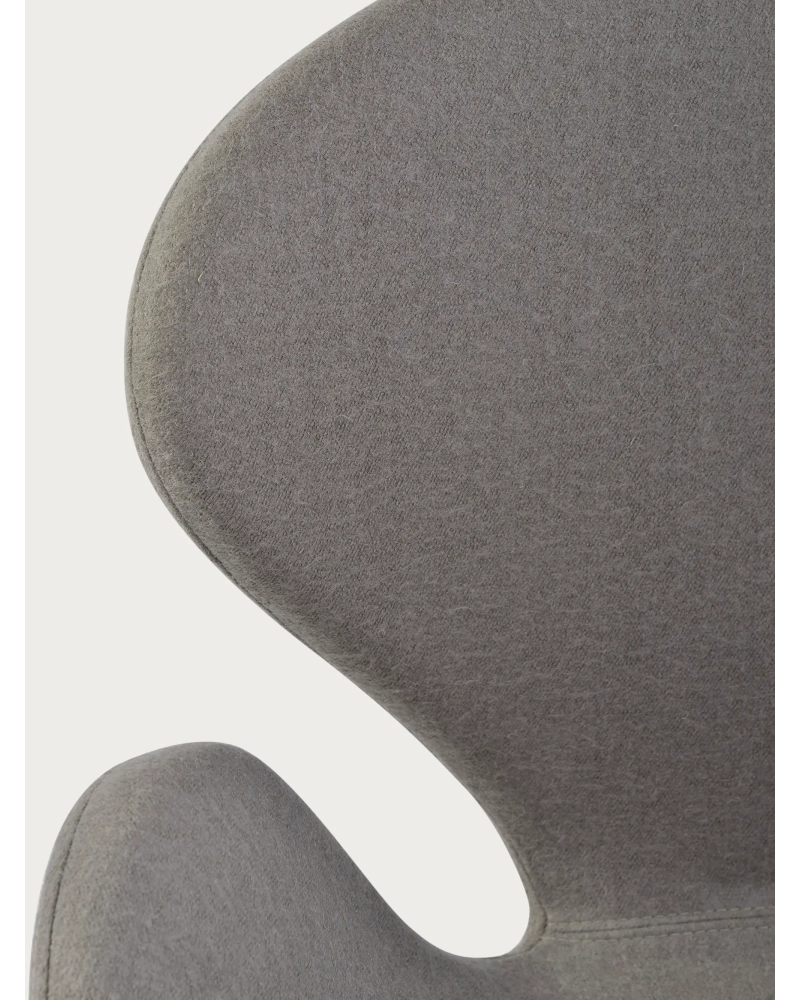 Nordic sillón de diseño con base de madera de fresno - Swart FurnMod - 28