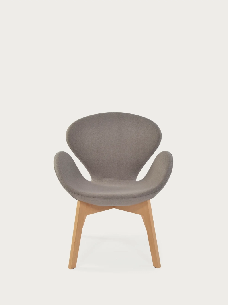 Nordic design karosszék kőrisfa alappal - Swart FurnMod - 20