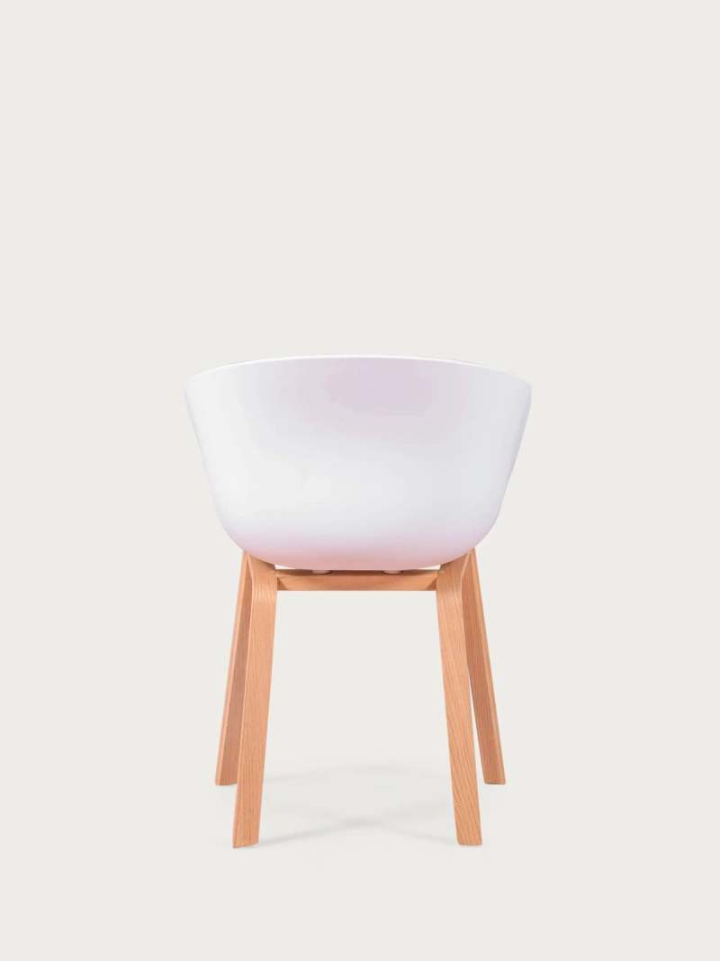 Daxer Nordic Silla de comedor | Confort y madera maciza de haya
