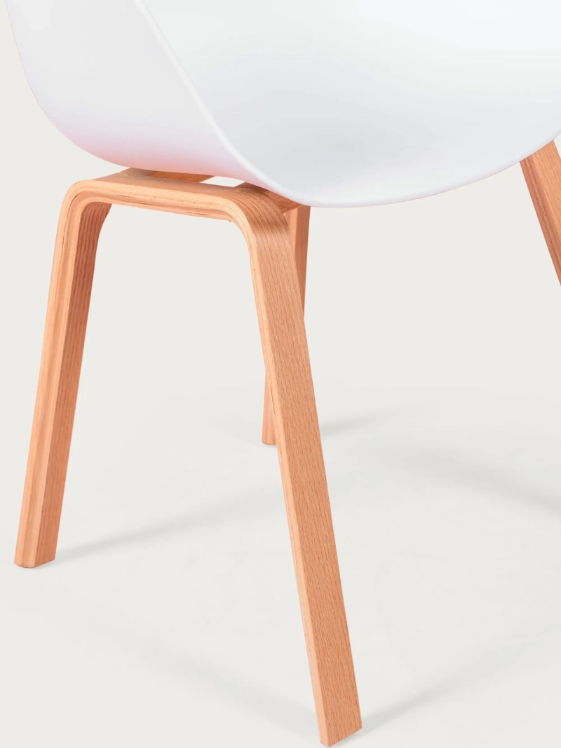Daxer Nordic Sedia da pranzo | Comfort e legno di faggio massiccio