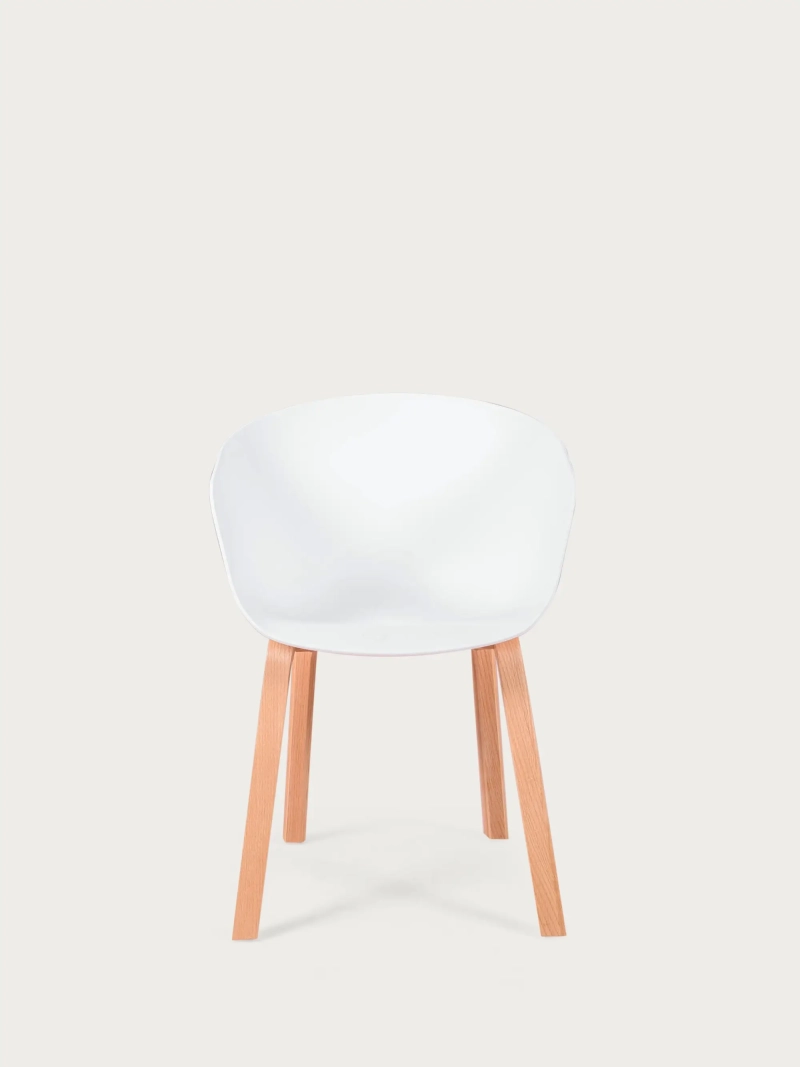 Daxer Nordic Chaise de salle à manger | Confort et hêtre massif