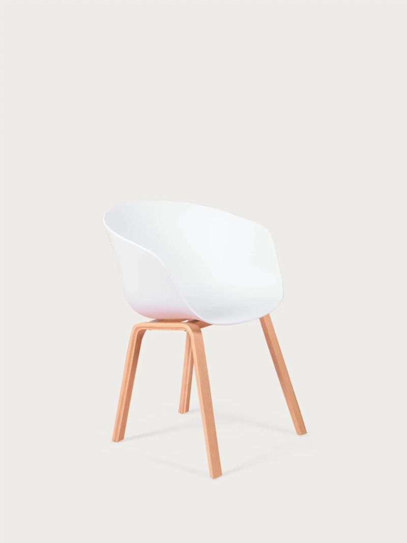 Daxer Nordic Chaise de salle à manger | Confort et hêtre massif