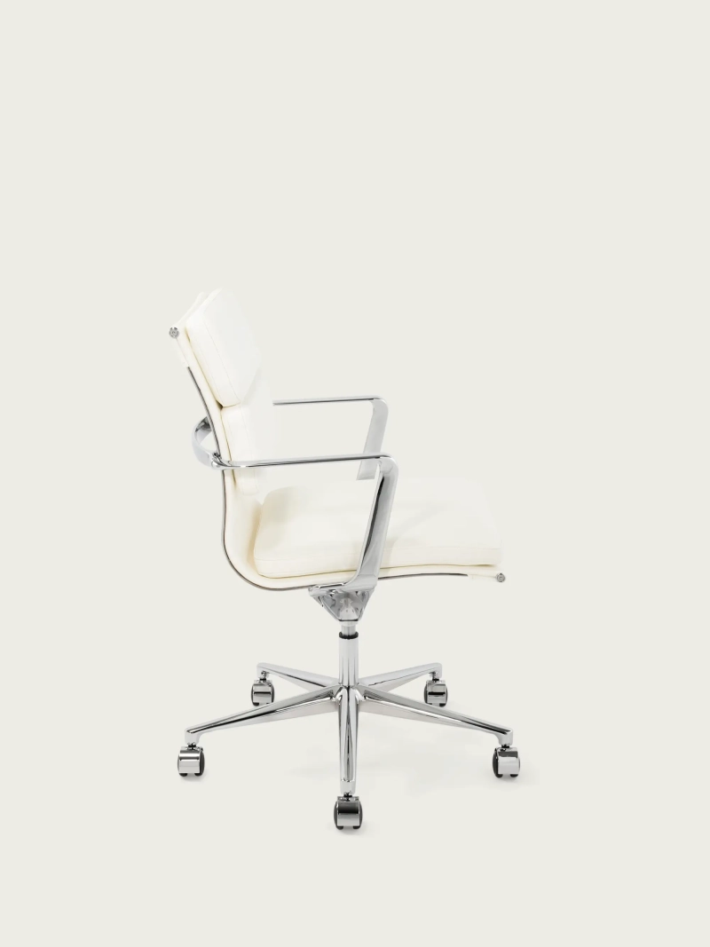 Task premium skrivebordsstol - italiensk læder og ergonomisk design