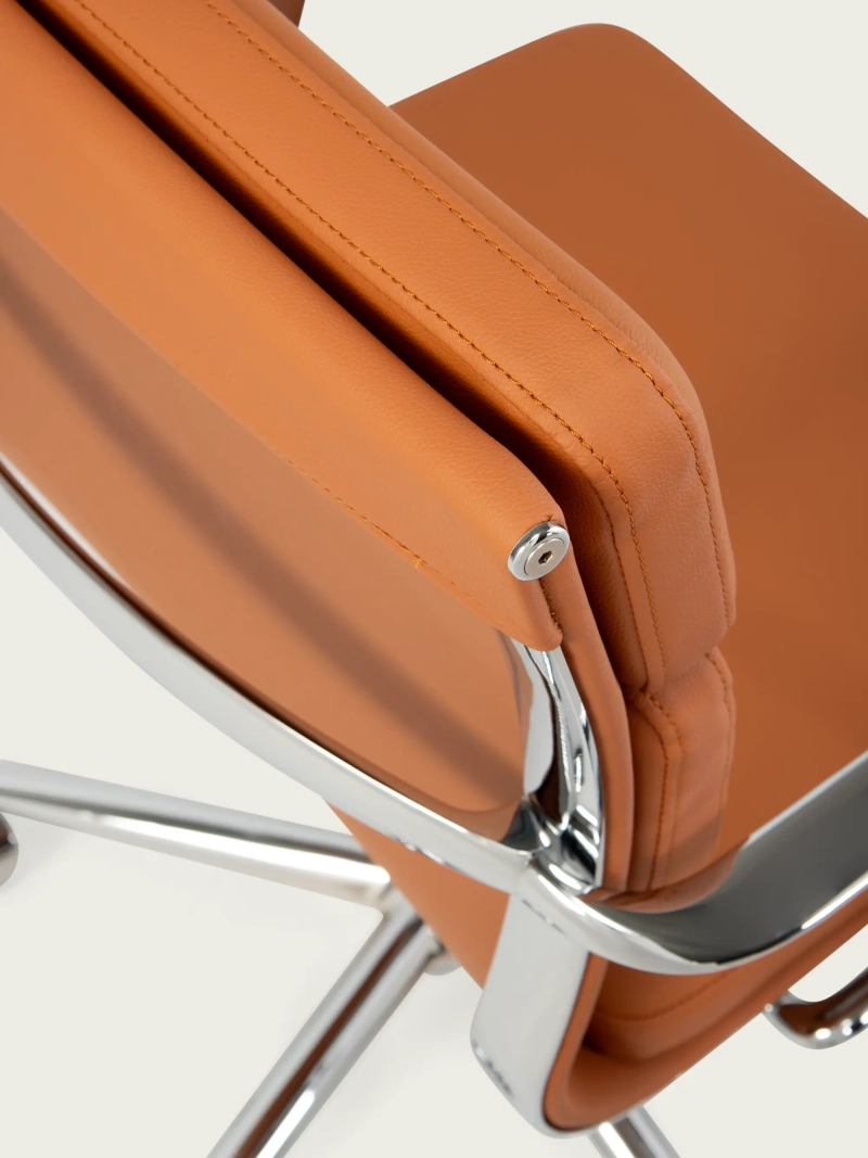 Task premium skrivebordsstol - italiensk læder og ergonomisk design