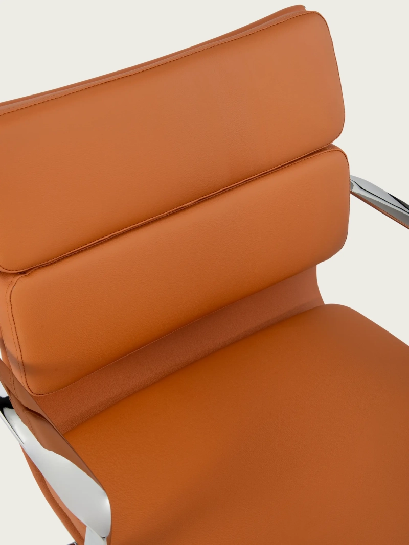 Silla de escritorio premium Task | Piel italiana y diseño ergonómico