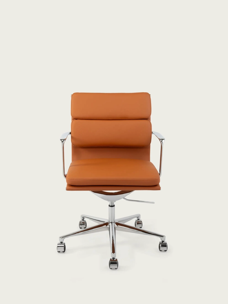 Task premium skrivebordsstol - italiensk læder og ergonomisk design