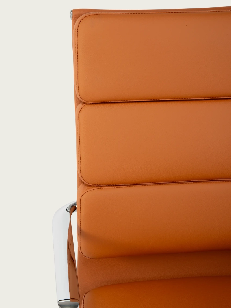 Silla de escritorio Task respaldo alto | Piel italiana y diseño ergonómico