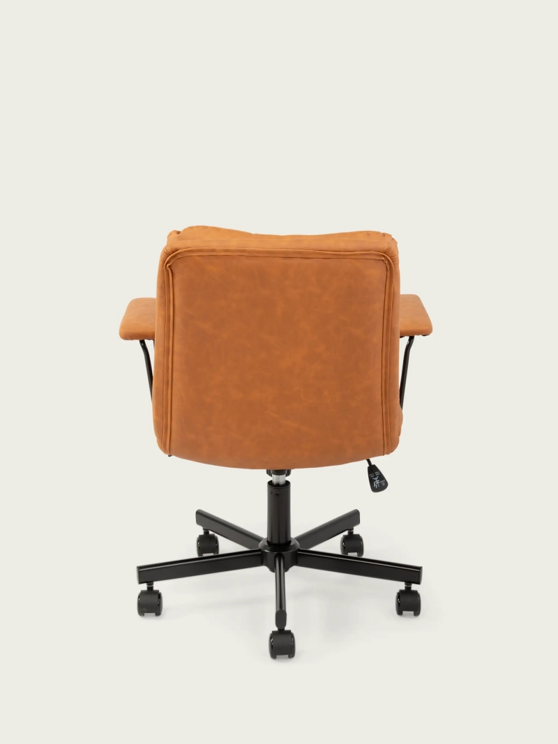 Chaise de bureau rétro Dakota - Confort et style classique