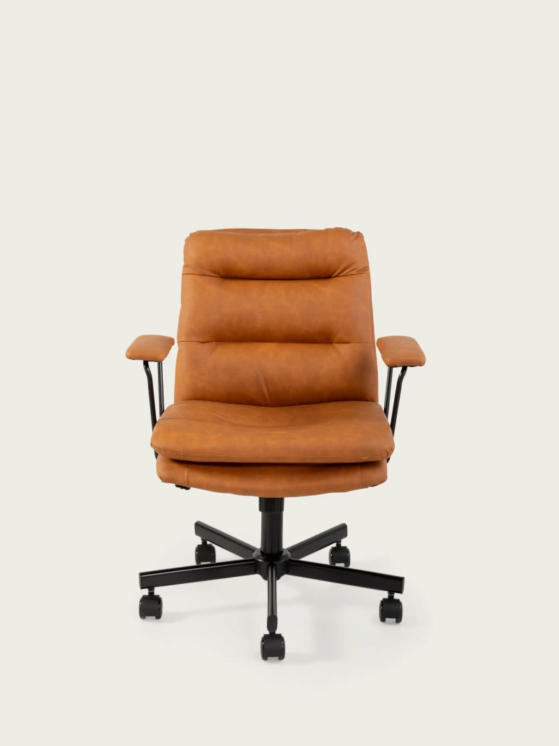 Chaise de bureau rétro Dakota - Confort et style classique
