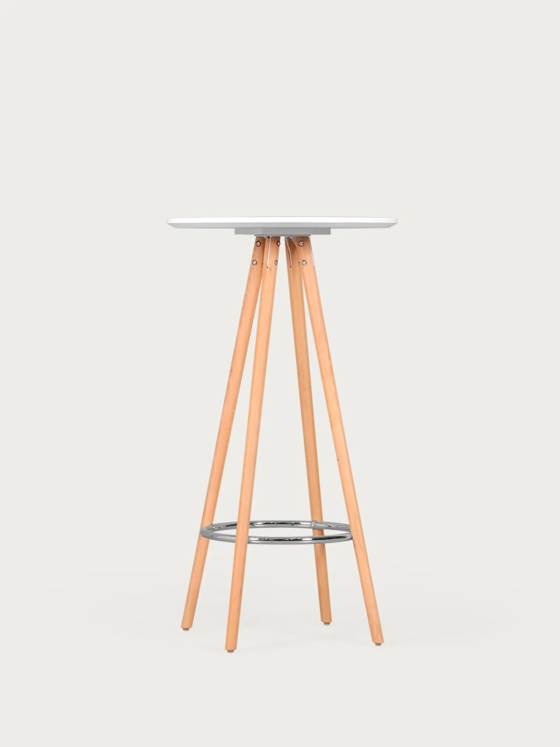 High Kitchen Dining Table | Nordic Design & Solidity | FurnMod