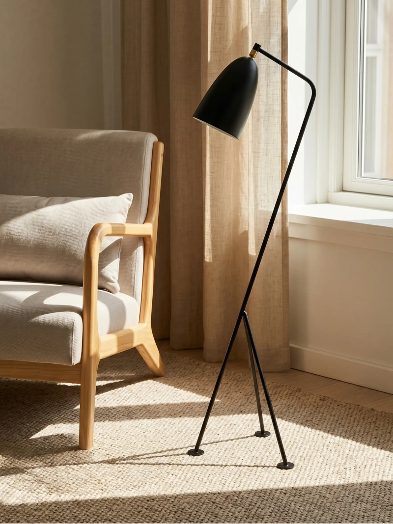 Lámpara de pie para rincón de lectura y salón - Grasslamp NEST DREAM - 1