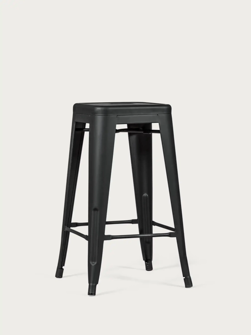 stool industrial stackable 68 cm steel Bistro | Bistro