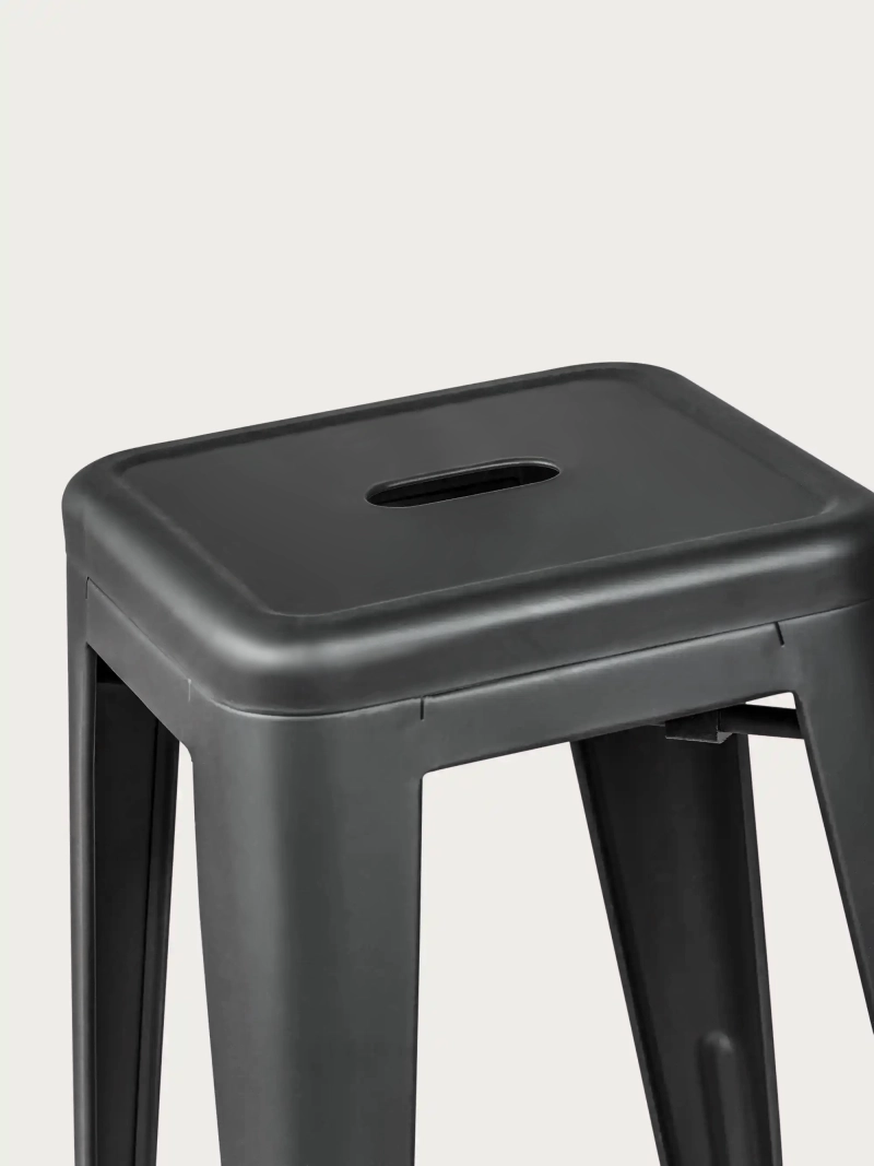 stool industrial stackable 68 cm steel Bistro | Bistro