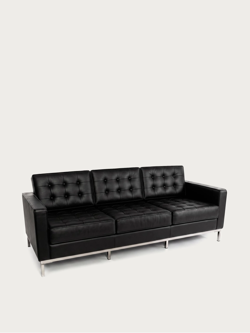 Moderne 3-personers sofa i italiensk læder - Venice FurnMod - 8