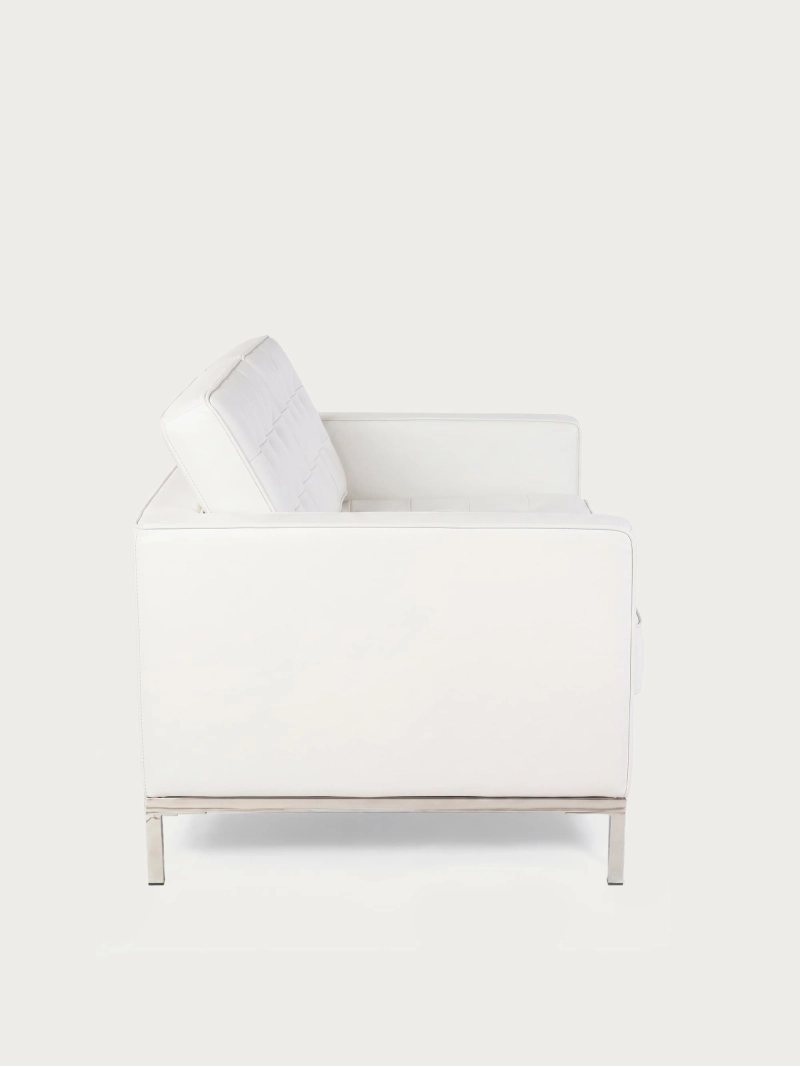 Canapé moderne 2 places en cuir italien - Venice FurnMod - 1