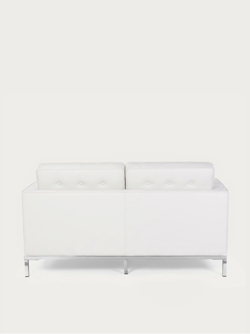 Modern, kétszemélyes olasz bőrkanapé - Venice FurnMod - 1