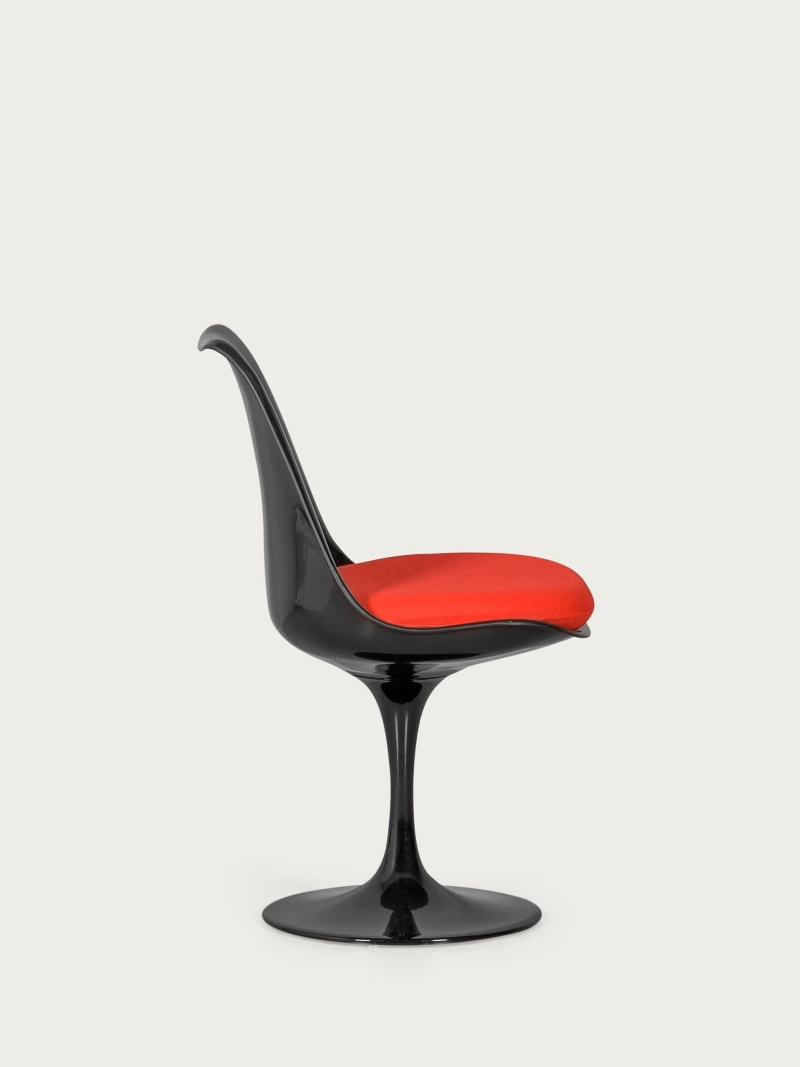 Designer Swivel Chair with Central Base - Lotus FurnMod - 4