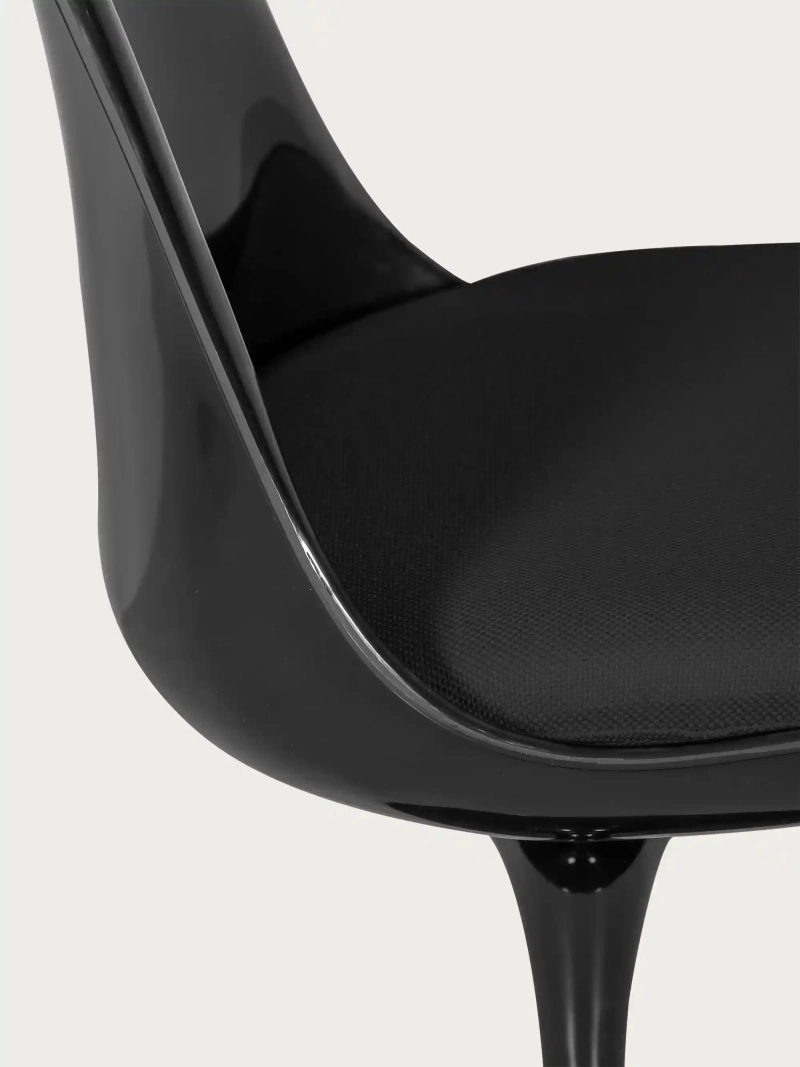 Designer Swivel Chair with Central Base - Lotus FurnMod - 13