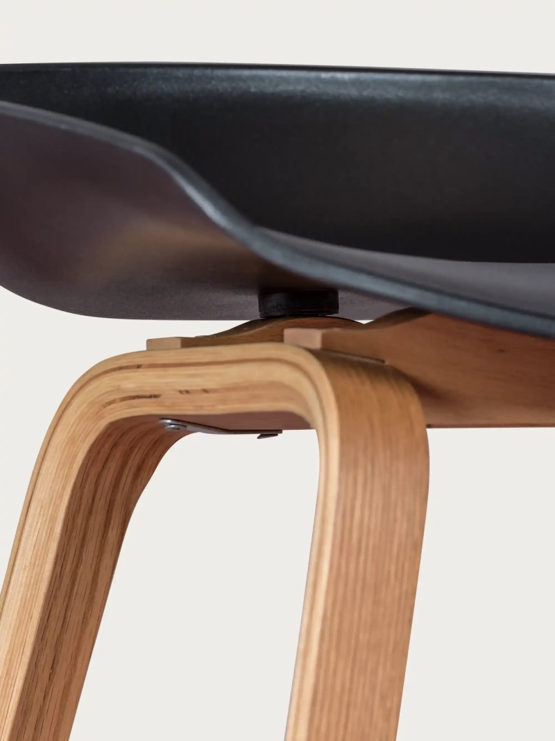 Daxer 75 cm Nordic Taburete de Bar | Estilo y Madera Maciza | FurnMod