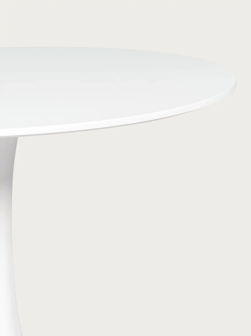 Round designer dining table (100 cm) - Lotus Strato FurnMod - 5