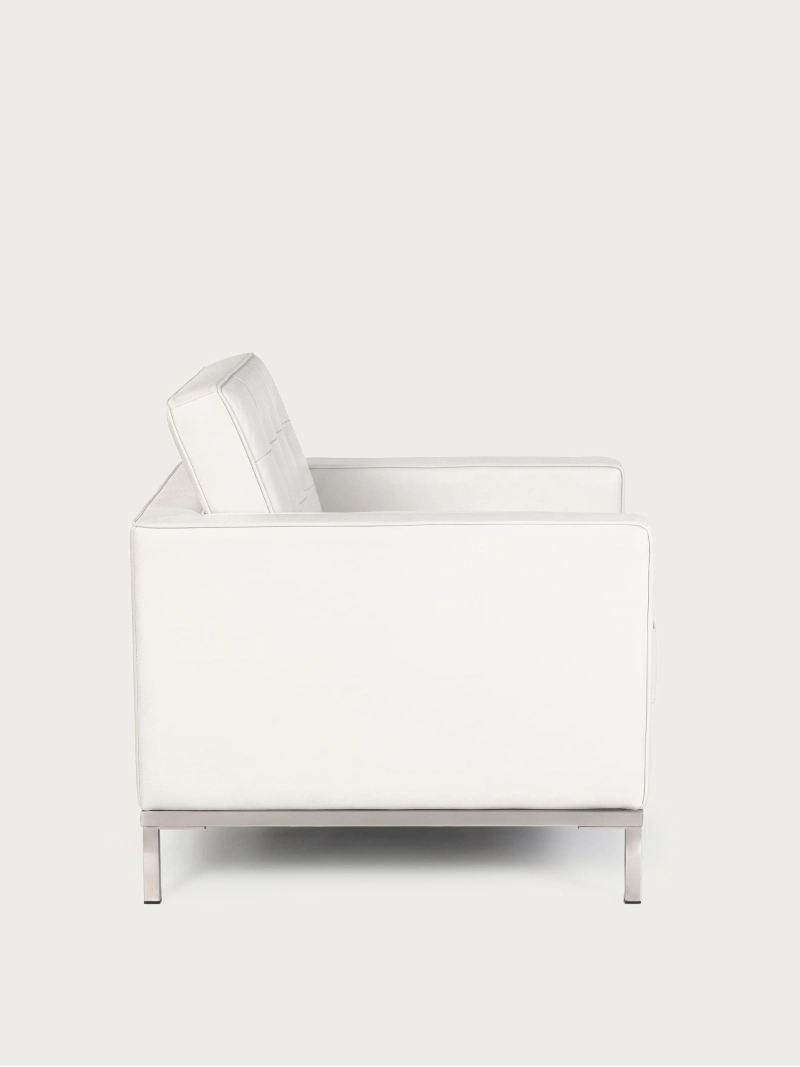 Italian Leather Single-Seater Sofa - Venice FurnMod - 4