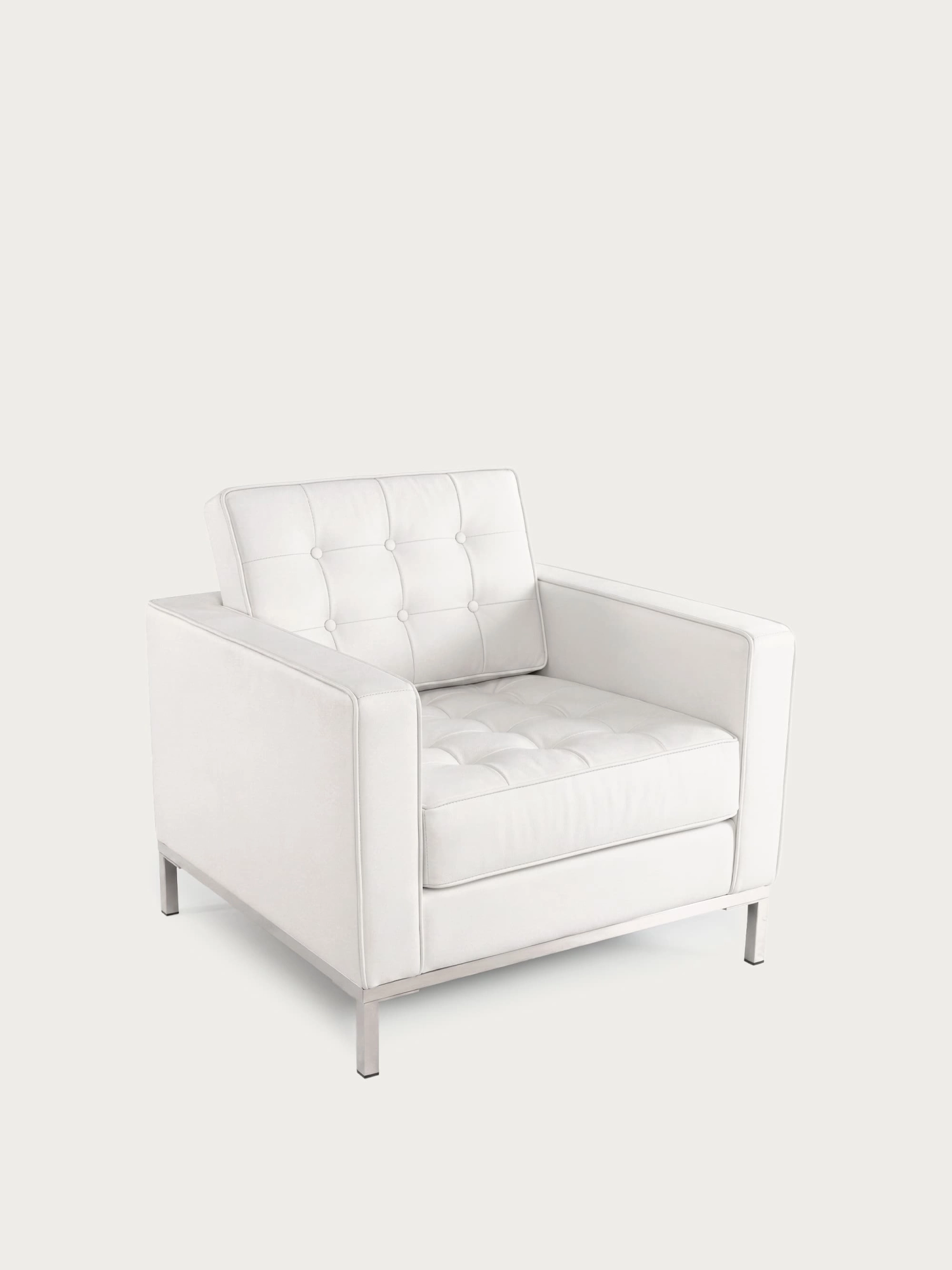 Italian Leather Single-Seater Sofa - Venice FurnMod - 5