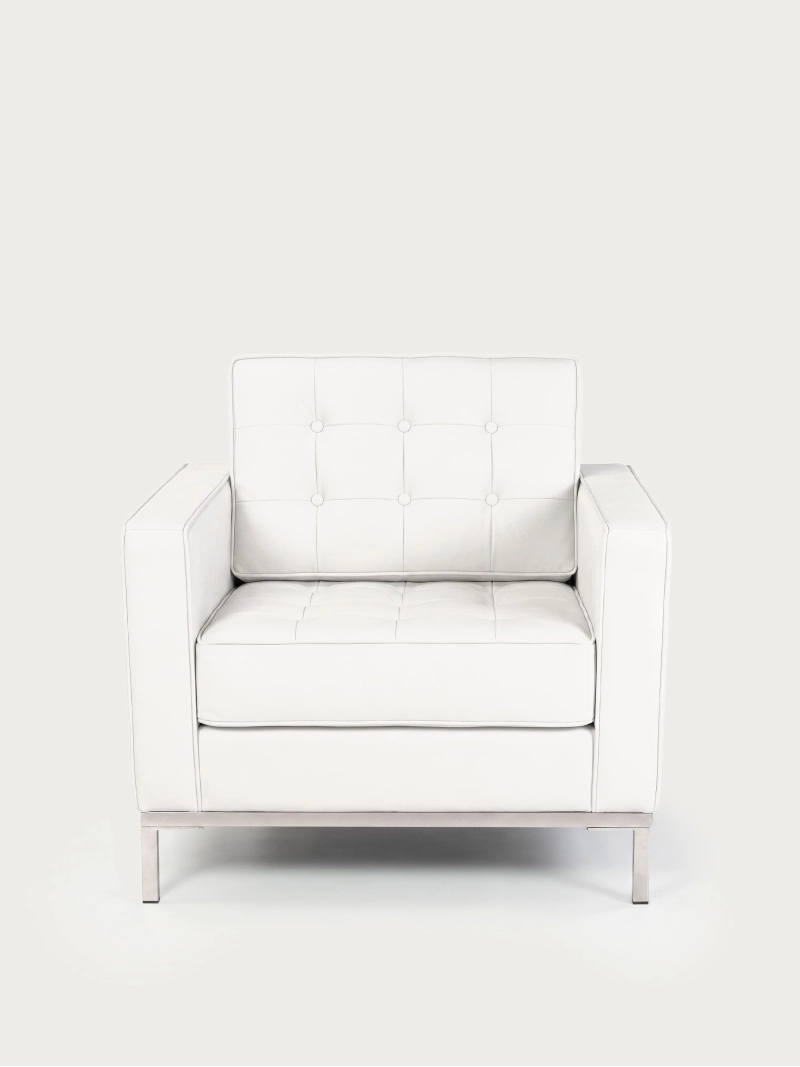 Italian Leather Single-Seater Sofa - Venice FurnMod - 6