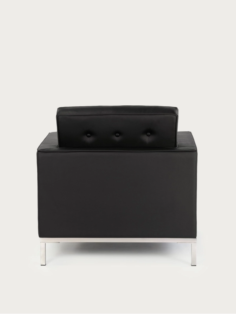 Italian Leather Single-Seater Sofa - Venice FurnMod - 11