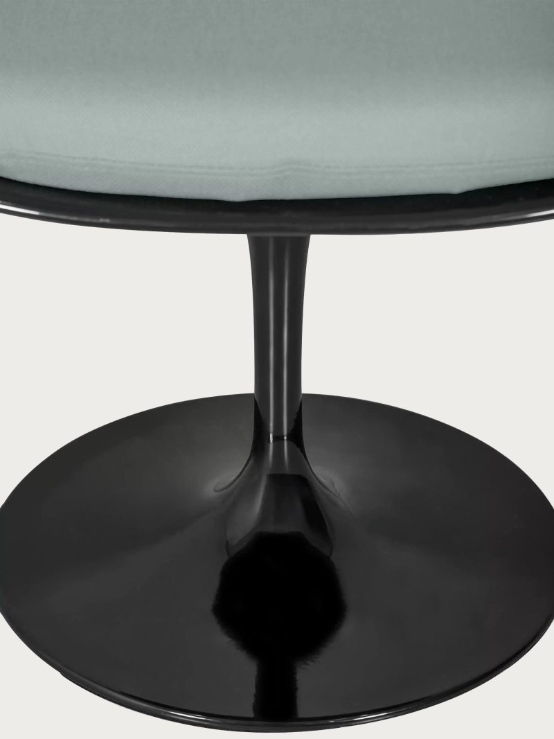 Designová otočná židle s černým rámem - Lotus Arms FurnMod - 22