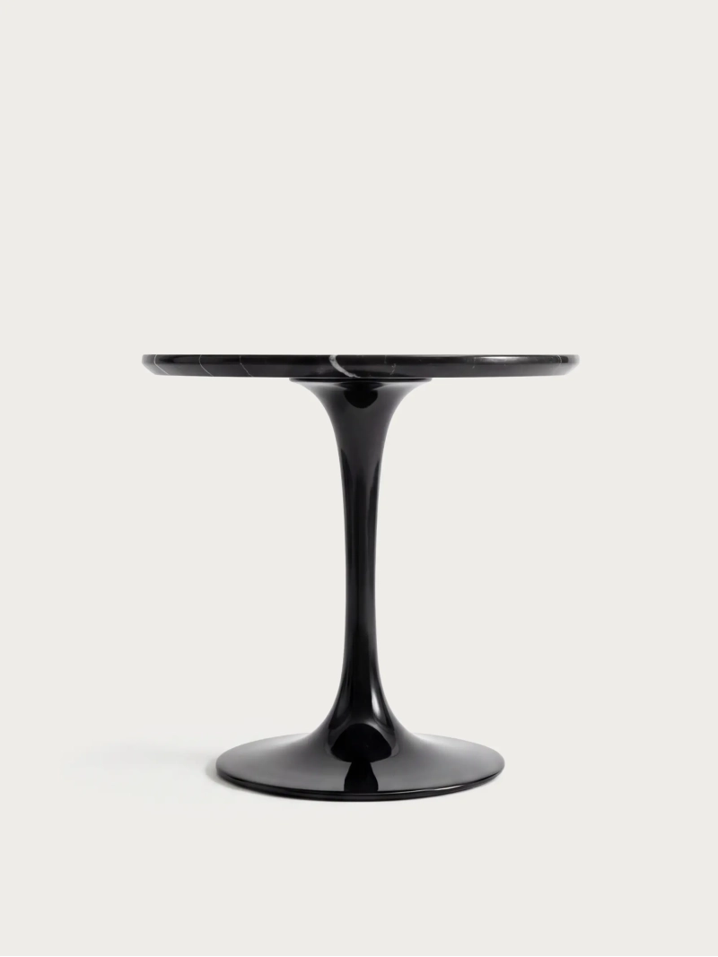 Table d'appoint ronde en marbre Marquina - Lotus Side NEST DREAM - 2