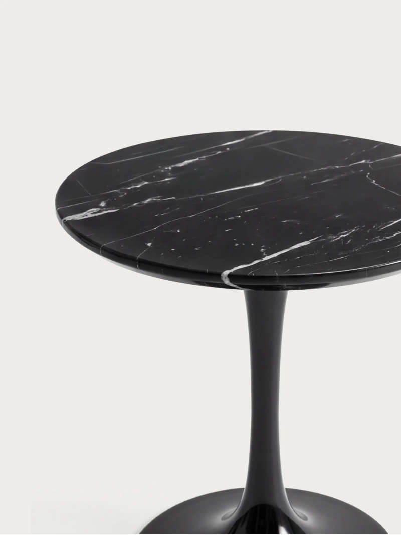 Round Marquina marble side table - Lotus Side NEST DREAM - 5