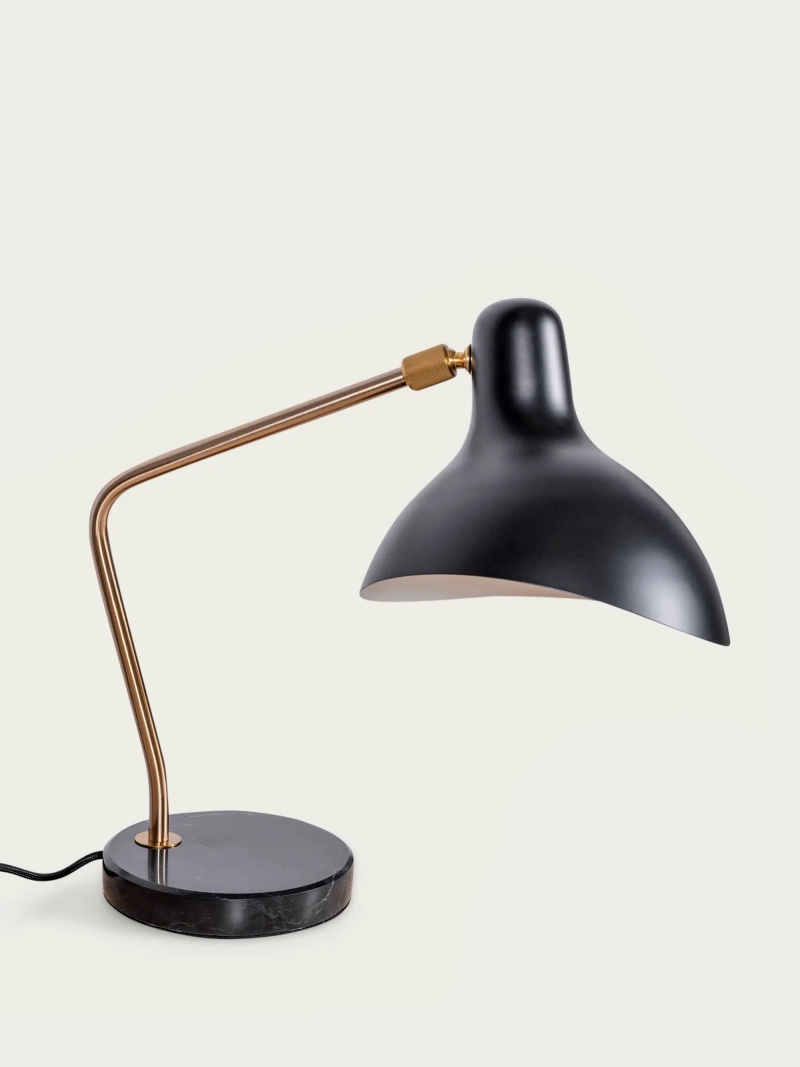 Bordslampa i stål och marmor Moulart FurnMod - 1
