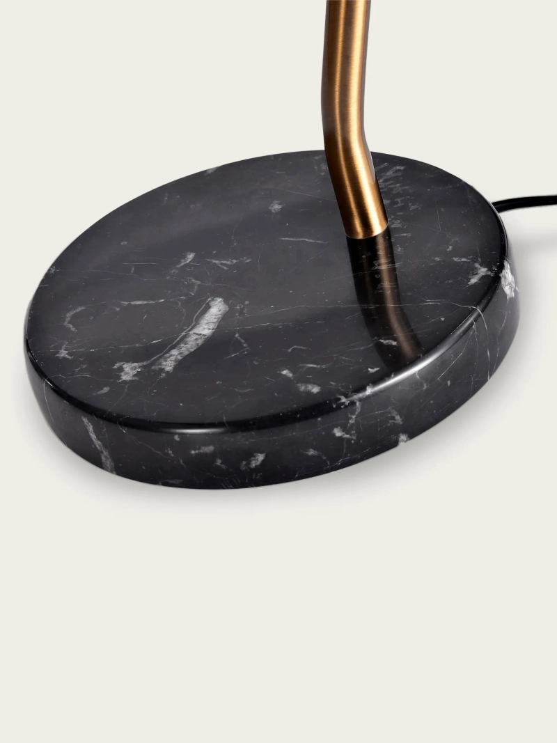 Lampe de table en acier et marbre - Moulart FurnMod - 6