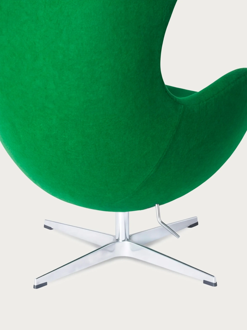 Rotating cashmere armchair with high backrest - Ovum FurnMod - 39