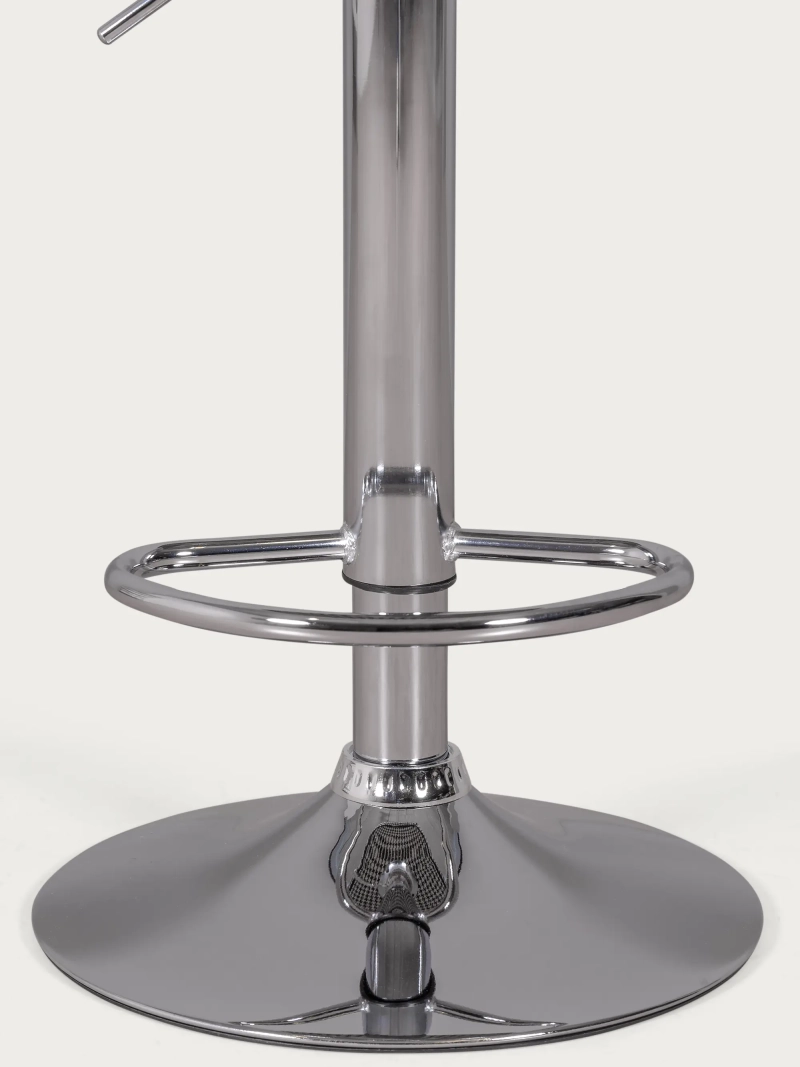 Scaun de bar ajustabil la 360° cu design patchwork - Kansas FurnMod - 1