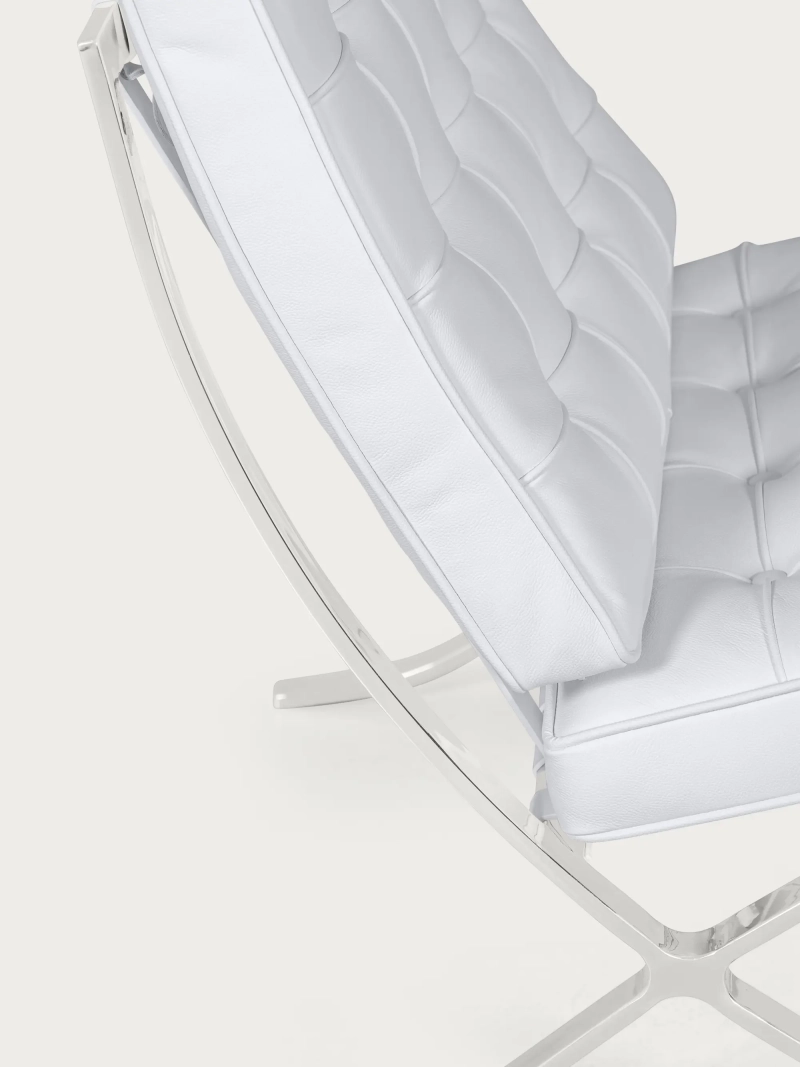 Cadeirão de design topo de gama estofado em pele italiana - Barcelona NEST DREAM - 4