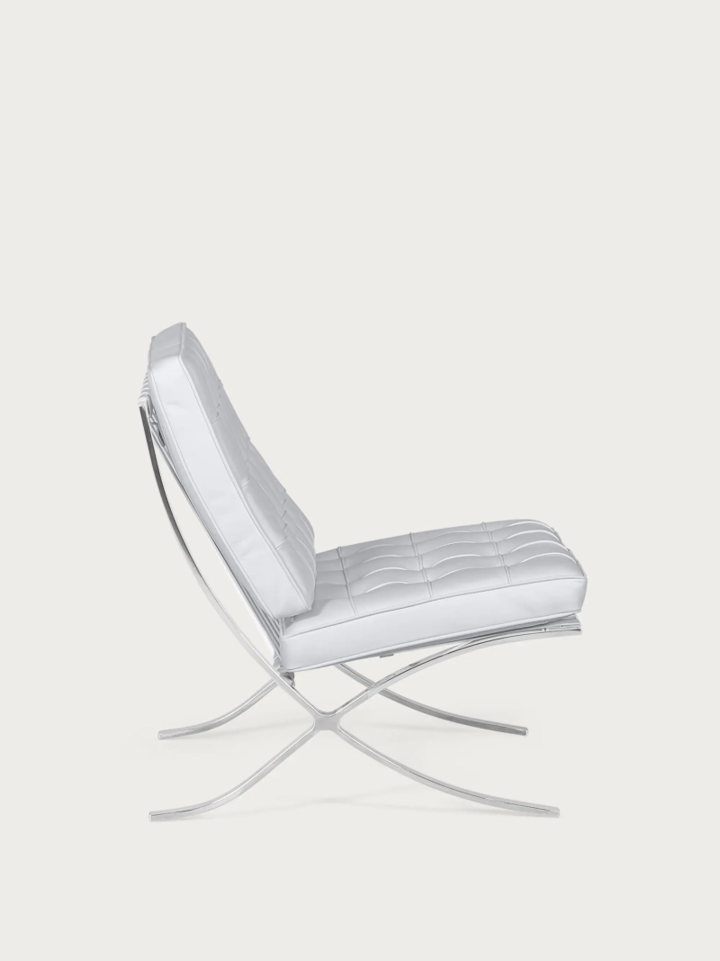 Cadeirão de design topo de gama estofado em pele italiana - Barcelona NEST DREAM - 5