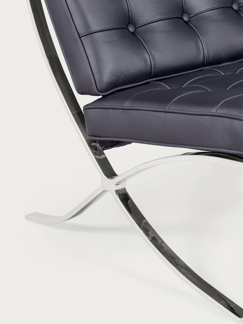 Cadeirão de design topo de gama estofado em pele italiana - Barcelona NEST DREAM - 14