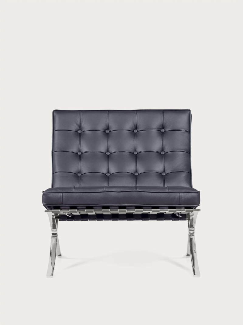 Cadeirão de design topo de gama estofado em pele italiana - Barcelona NEST DREAM - 16